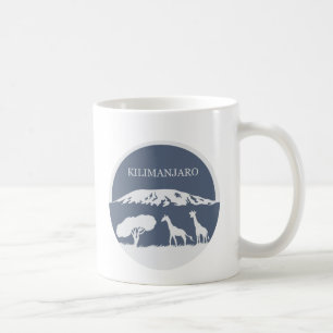 Kilimanjaro (blauw) koffiemok