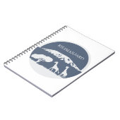 Kilimanjaro (blauw) notitieboek (Linkerzijde)