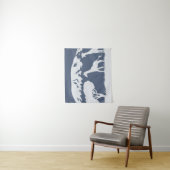 Kilimanjaro (blauw) wandkleed (In situ)