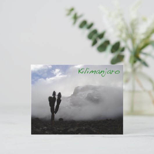 Kilimanjaro Briefkaart (Staand voorkant)