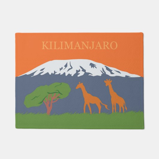 Kilimanjaro Deurmat (Voorkant)