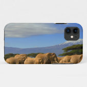Kilimanjaro en olifanten Case-Mate iPhone case (Achterkant (horizontaal))