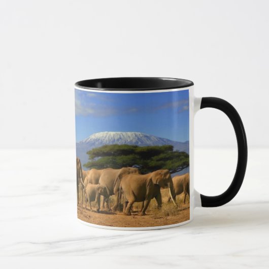Kilimanjaro en olifanten mok (Rechts)