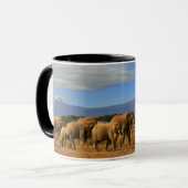 Kilimanjaro en olifanten mok (Voorkant links)