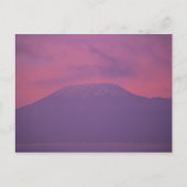 Kilimanjaro in Dawn Briefkaart (Voorkant)