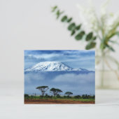 Kilimanjaro Kenya Briefkaart (Staand voorkant)