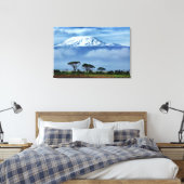 Kilimanjaro Kenya Canvas Afdruk (Insitu (Slaapkamer))