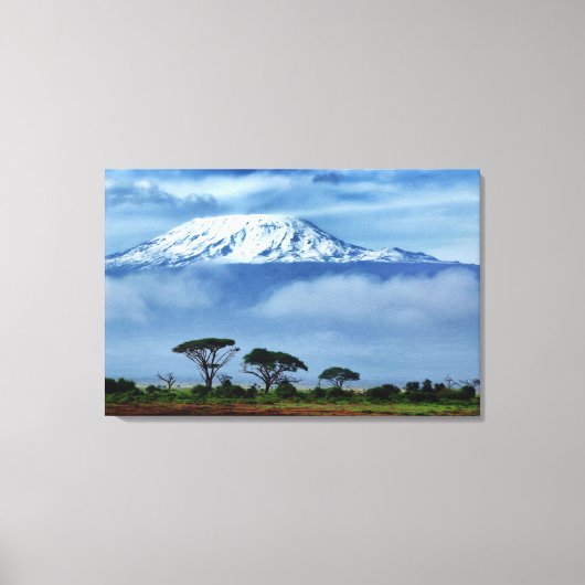 Kilimanjaro Kenya Canvas Afdruk (Voorkant)