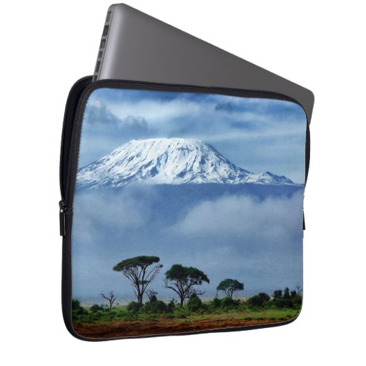 Kilimanjaro Kenya Laptop Sleeve (Voorkant Rechts)