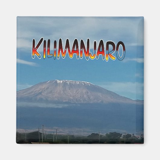 Kilimanjaro Kilimanjaro Magneet (Voorkant)