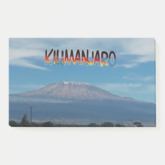 Kilimanjaro Kilimanjaro Post-it® Notes (Voorkant)