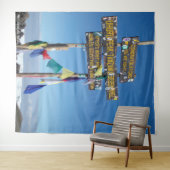 Kilimanjaro Klim Tapijt Wandkleed (In Situ (horizontaal))