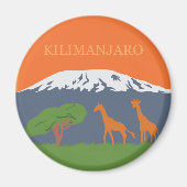 Kilimanjaro Magneet (Voorkant)