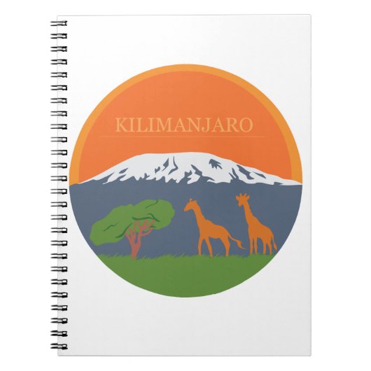 Kilimanjaro Notitieboek (Voorkant)