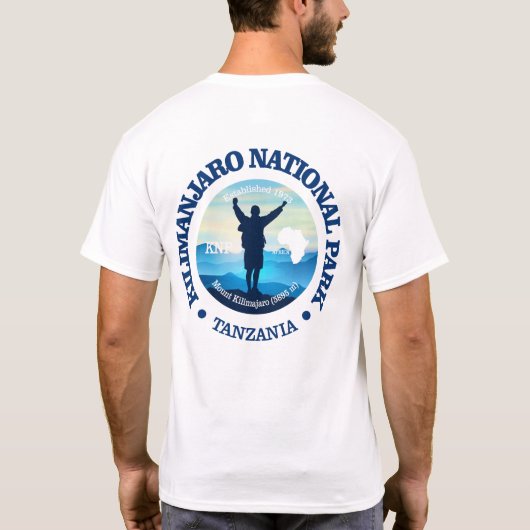 Kilimanjaro NP (V) T-shirt (Achterkant)