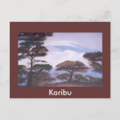 Kilimanjaro, Oost-Afrika Briefkaart (Voorkant)