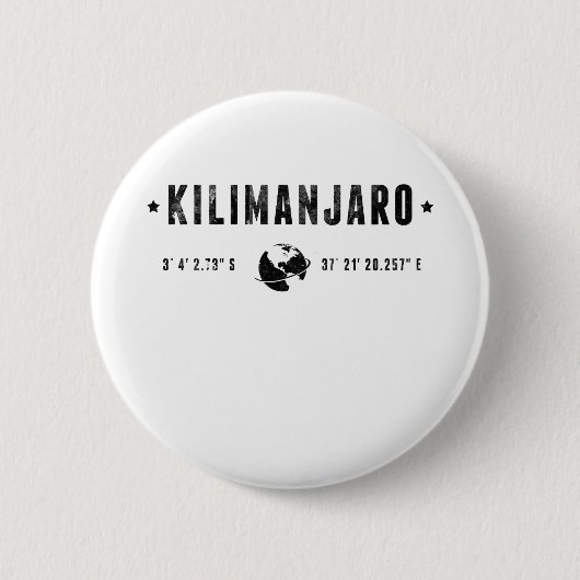 Kilimanjaro Ronde Button 5,7 Cm (Voorkant)