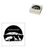 Kilimanjaro Rubberstempel (Gestempeld)