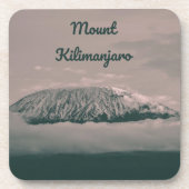 Kilimanjaro Snow Volcano in Tanzania Afrika Bier Onderzetter (Voorkant)