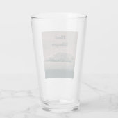 Kilimanjaro Snow Volcano in Tanzania Afrika Glas (Achterkant)