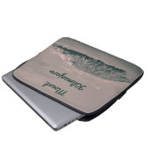 Kilimanjaro Snow Volcano in Tanzania Afrika Laptop Sleeve (Voorkant onderkant)