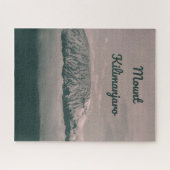 Kilimanjaro Snow Volcano in Tanzania Afrika Legpuzzel (Horizontaal)