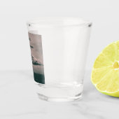 Kilimanjaro Snow Volcano in Tanzania Afrika Shot Glas (Rechts)