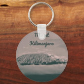 Kilimanjaro Snow Volcano in Tanzania Afrika Sleutelhanger (Voorkant)