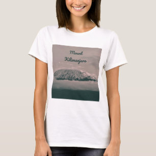 Kilimanjaro Snow Volcano in Tanzania Afrika T-shirt