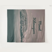 Kilimanjaro Snow Volcano in Tanzania Afrika Wandkleed (Voorkant (horizontaal))