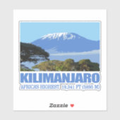 Kilimanjaro Sticker (Vel)