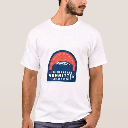 KIlimanjaro Summitter T-shirt (Voorkant)