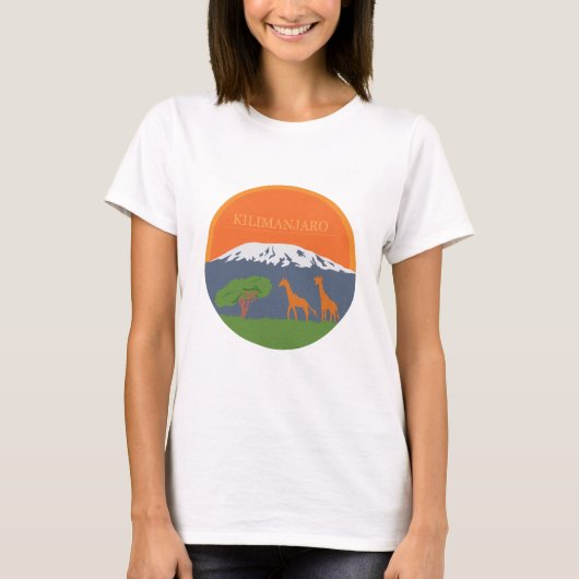 Kilimanjaro T-shirt (Voorkant)