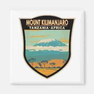 Kilimanjaro Tanzania Africa  Magneet