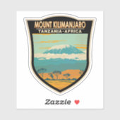 Kilimanjaro Tanzania Africa  Sticker (Vel)