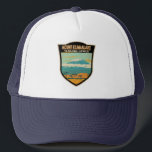 Kilimanjaro Tanzania Africa  Trucker Pet<br><div class="desc">Bevestig het Kilimanjaro-vectorkunstwerk. Het is de hoogste berg in Afrika en de grootste vrijstaande berg ter wereld.</div>