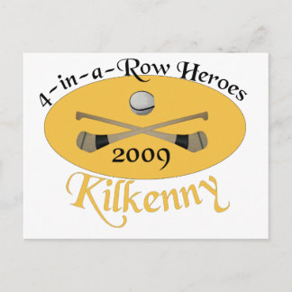 Kilkenny 4-in-een-row-herdenking briefkaart