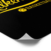Kilkenny Basketbal in Amber Poster (Hoek)