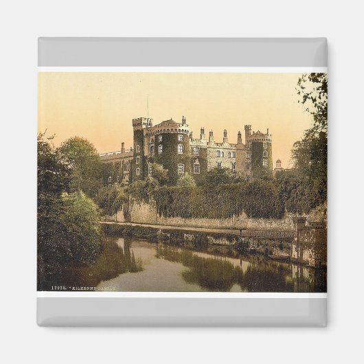Kilkenny Castle. Co. Kilkenny, Ierland prachtig Magneet (Voorkant)