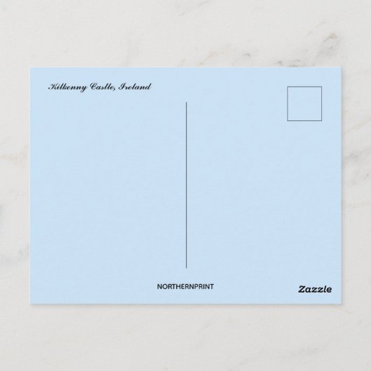 Kilkenny Castle Ireland Briefkaart (Achterkant)