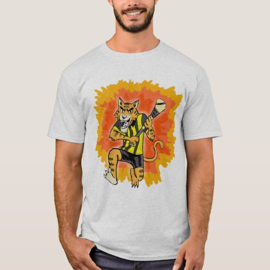 Kilkenny Cat Hurling GAA T-shirt (Voorkant)