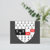 Kilkenny County Crest, Ierland Briefkaart (Staand voorkant)