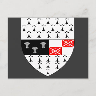 Kilkenny County Crest, Ierland Briefkaart