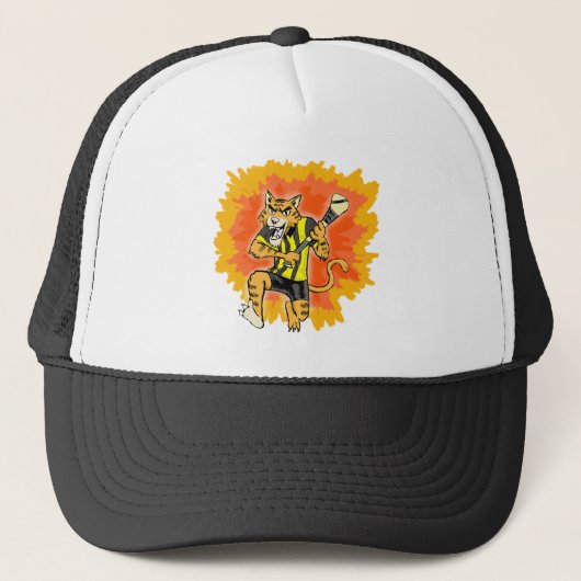 Kilkenny GAA Cats Hurling Ireland Trucker Pet (Voorkant)