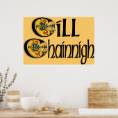 Kilkenny (Gaelic) Poster Print (Keuken)