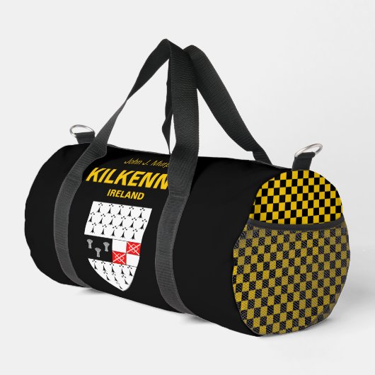 Kilkenny Ierland - Iers gepersonaliseerd Plunjezak (Rechterhoek)