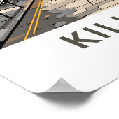 Kilkenny Ierland Reisprint Poster (Hoek)