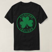 Kilkenny Ireland  Shamrock Sign Distress Gr T-shirt (Design voorkant)