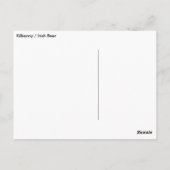 Kilkenny/Irish Beer Briefkaart (Achterkant)