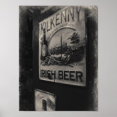 Kilkenny Irish Beer Poster (Voorkant)